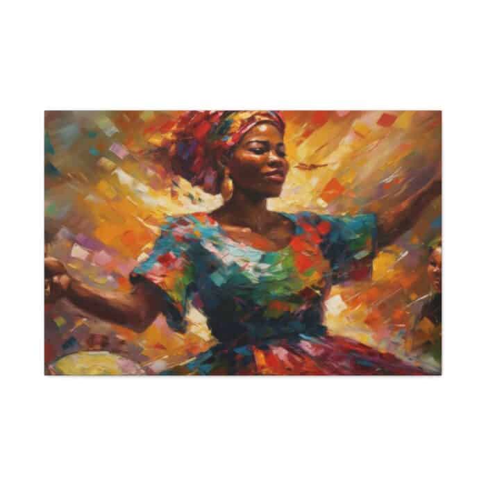 75777-21.jpg Togolese Woman Dancing To Music - Image 1